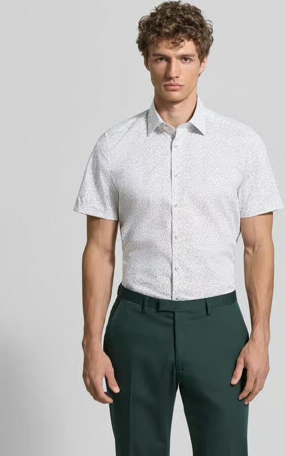 OLYMP Level 5 slim fit zakelijk hemd met kentkraag - Foto 2