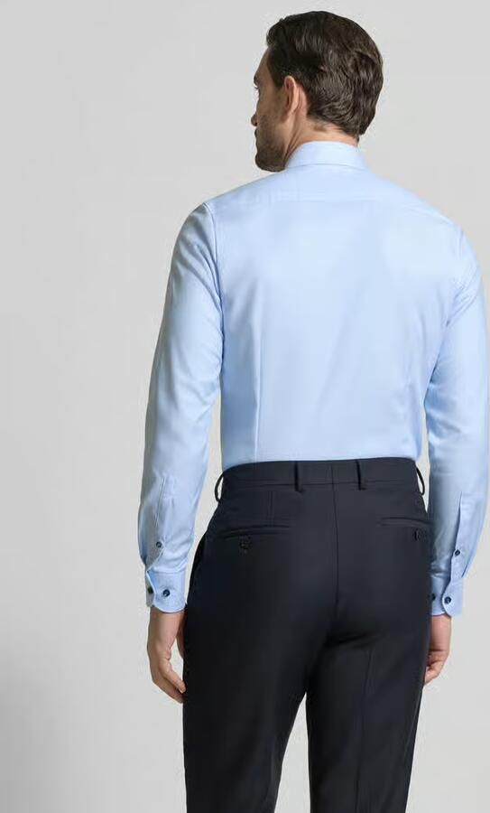 OLYMP Level 5 slim fit zakelijk hemd met kentkraag - Foto 4