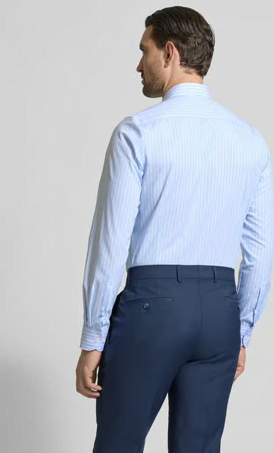 OLYMP Level 5 slim fit zakelijk hemd met kentkraag - Foto 2