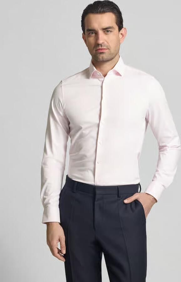 OLYMP Level Five Slim fit zakelijk overhemd met kentkraag - Foto 3