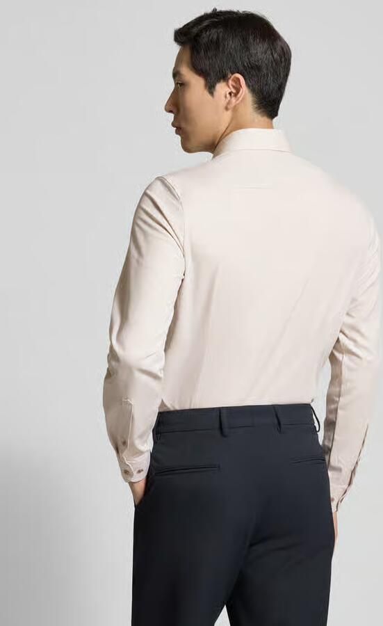 OLYMP Level 5 slim fit zakelijk hemd met kentkraag - Foto 3