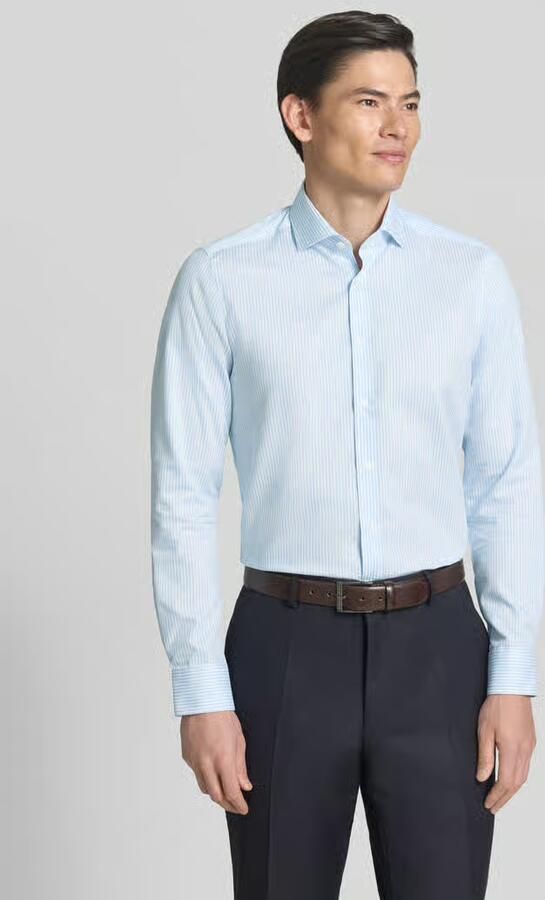OLYMP Level Five Slim fit zakelijk overhemd van premium kwaliteit - Foto 4