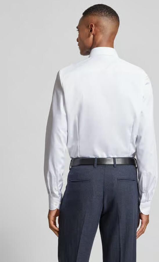 OLYMP Level 5 Slim fit zakelijk overhemd met kentkraag - Foto 3