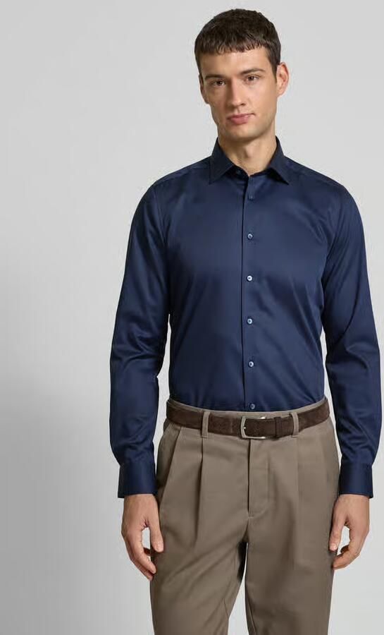 OLYMP Level 5 Slim fit zakelijk overhemd met kentkraag - Foto 3