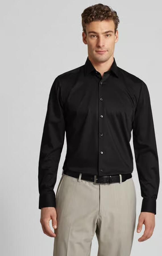 OLYMP Level 5 Slim fit zakelijk overhemd met kentkraag - Foto 6