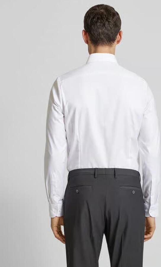 OLYMP Businessoverhemd Level Five body fit geweven patroon edele glans - Foto 11