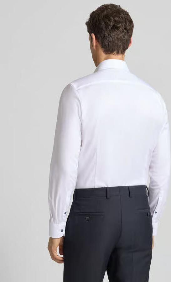 OLYMP Level 5 slim fit zakelijk overhemd van katoenmix - Foto 9