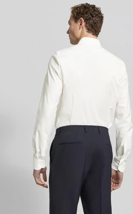 OLYMP Level Five Slim fit zakelijk overhemd van twill met extra lange mouwen - Foto 3