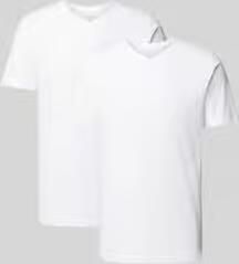 OLYMP T-shirt Casual met ton-in-ton logo-borduursel op de mouw (set 2-delig 2 stuks) - Foto 7