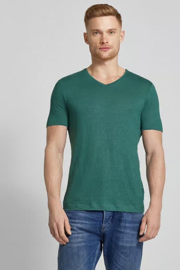OLYMP Level 5 T-shirt met V-hals - Foto 2