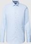OLYMP Level Five Slim fit zakelijk overhemd met effen structuur - Thumbnail 1