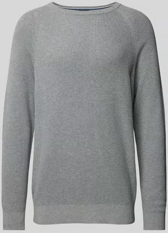OLYMP Level Five Gebreide pullover met ribboorden - Foto 2