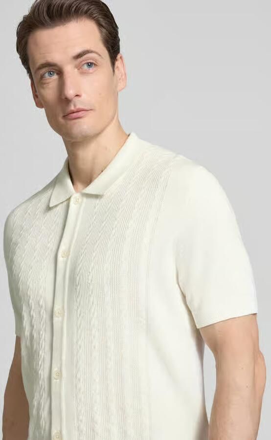 OLYMP Level Five Regular fit poloshirt met 1 2-mouwen