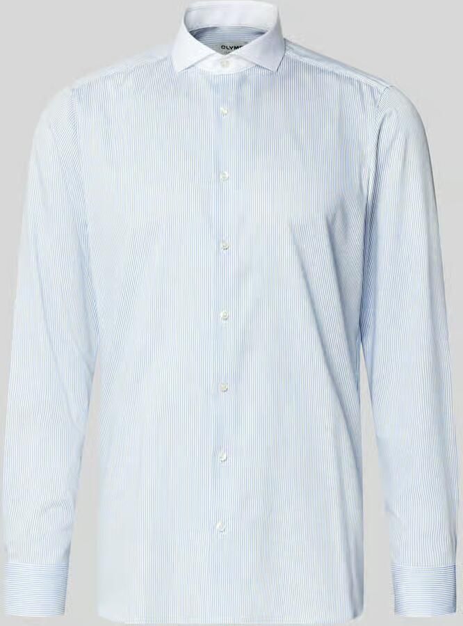 OLYMP Level Five Slim fit fineliner Zakelijk Hemd met contrastkraag