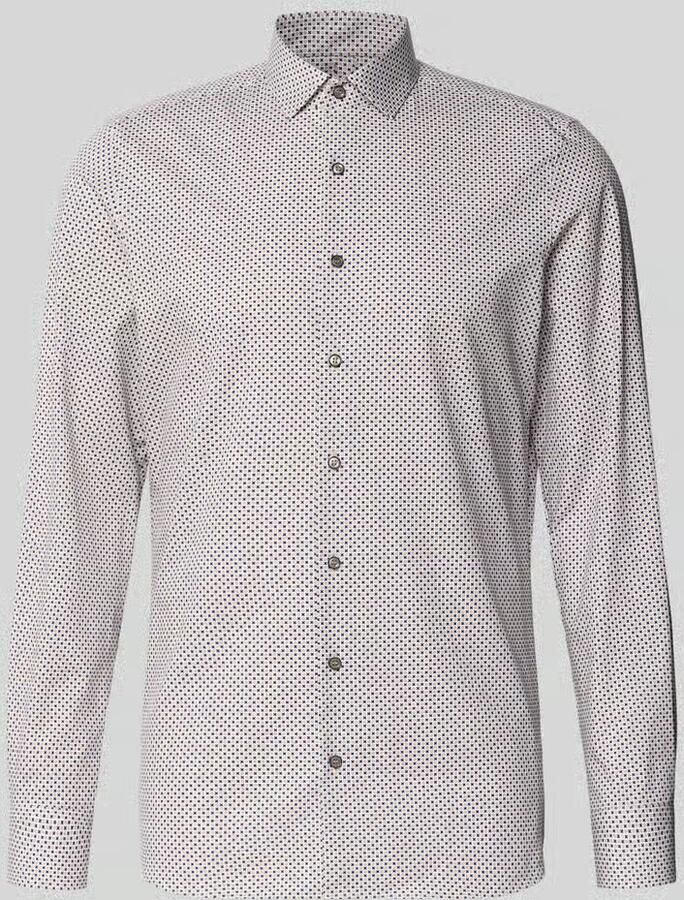 OLYMP Level Five Slim fit vrijetijdsoverhemd met kentkraag - Foto 2