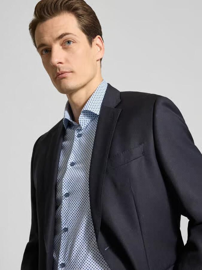 OLYMP Level Five Slim fit vrijetijdsoverhemd met kentkraag