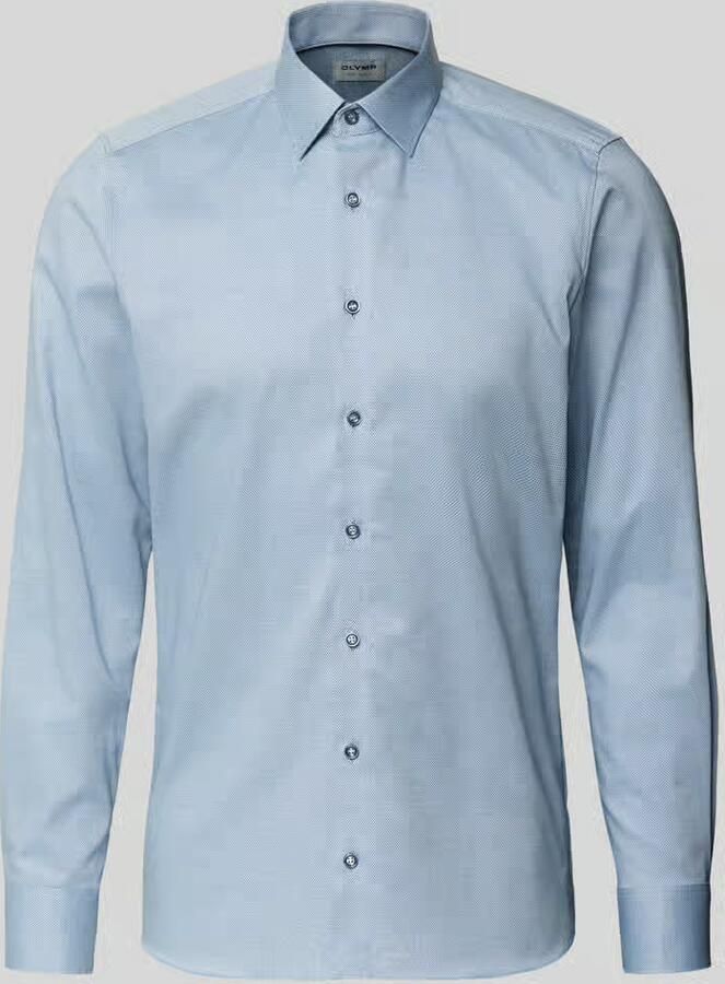 OLYMP Level 5 Slim fit vrijetijdsoverhemd met Kentkraag - Foto 2