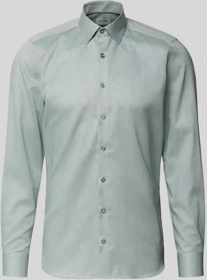 OLYMP Level Five Slim fit vrijetijdsoverhemd met kentkraag - Foto 2