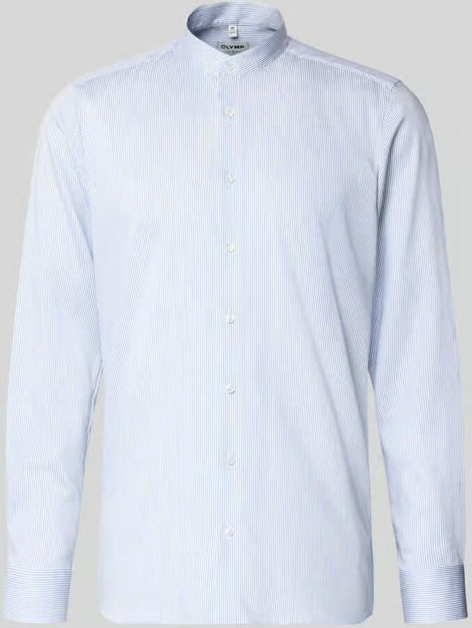 OLYMP Level Five Slim fit zakelijk overhemd met opstaande kraag - Foto 2