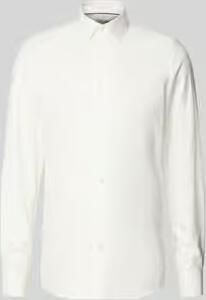 OLYMP Level Five Slim fit zakelijk overhemd van twill met extra lange mouwen