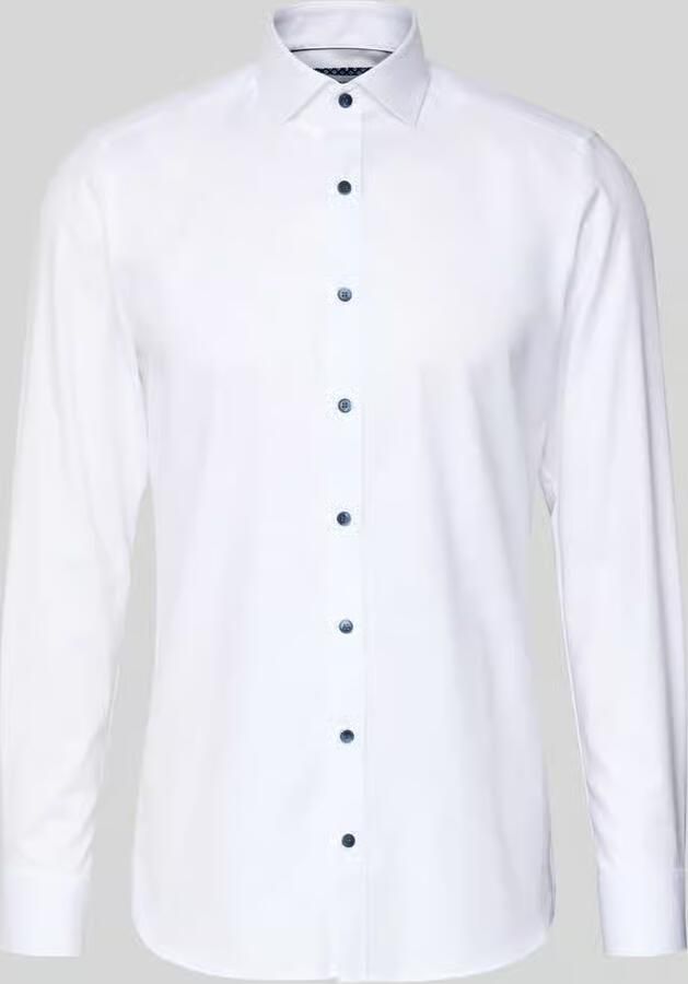 OLYMP Level 5 slim fit zakelijk overhemd van katoenmix - Foto 7