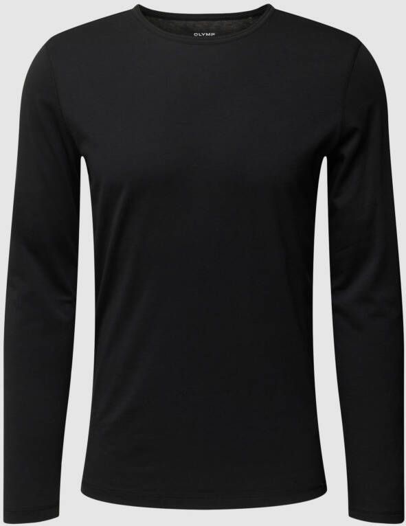 OLYMP Level Five Shirt met lange mouwen en labelpatch