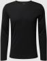 OLYMP Level Five Shirt met lange mouwen en labelpatch - Thumbnail 1