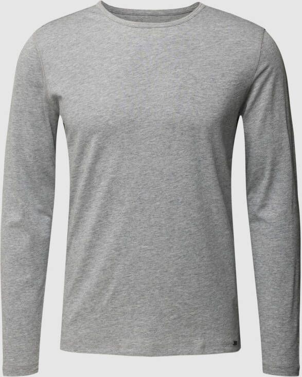 OLYMP Level Five Shirt met lange mouwen en labelpatch