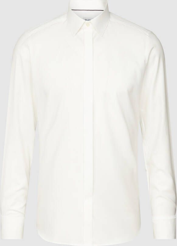 OLYMP Level Five Slim fit zakelijk overhemd met kentkraag model 'New York'