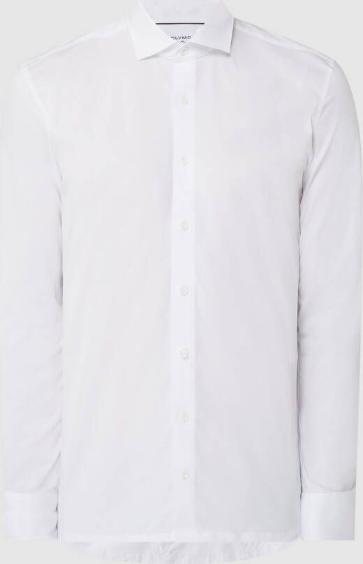 OLYMP Level Five Slim fit zakelijk overhemd van jersey