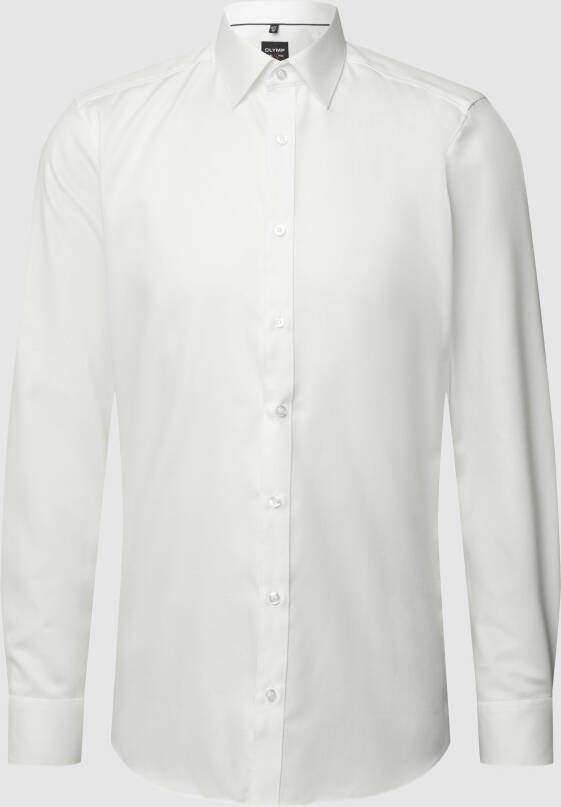 Olymp Overhemd Lange Mouw Overhemd Level 5 BF Off-White