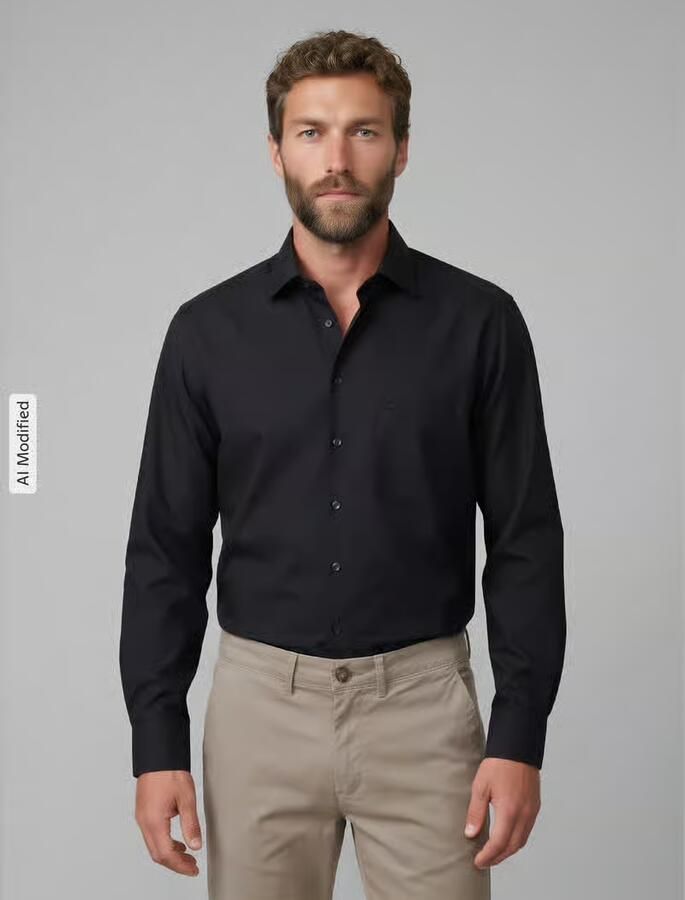 OLYMP Businessoverhemd Luxor comfort fit Met borstzak strijkvrij - Foto 4