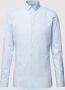 Olymp No6 Super Slim Fit Dynamic flex shirt van 24 Seven Super slim fit zakelijk overhemd van twill - Thumbnail 1