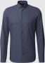 OLYMP No. Six Slim fit zakelijk overhemd met all-over motief model 'Modern Kent' - Thumbnail 1