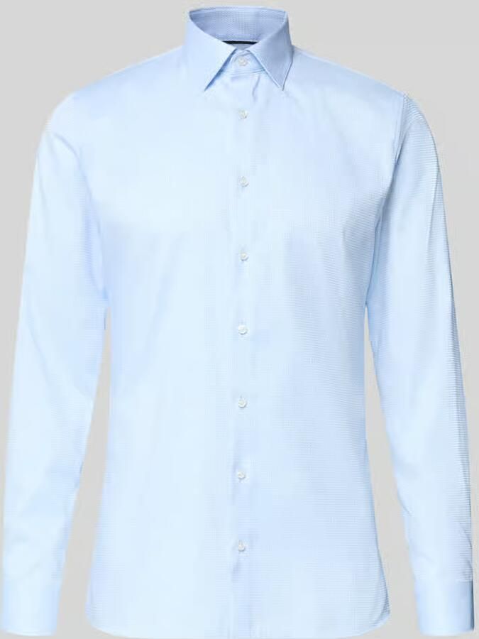 OLYMP No. Six Slim fit zakelijk overhemd met Kentkraag - Foto 2