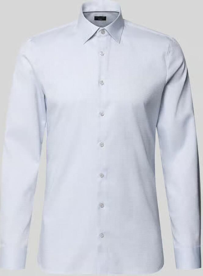 OLYMP No. Six Slim fit zakelijk overhemd met Kentkraag - Foto 2