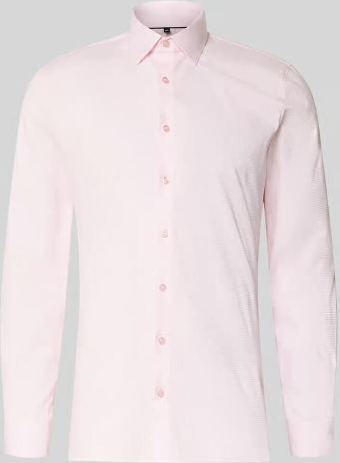 OLYMP No. Six Slim fit zakelijk overhemd met Kentkraag - Foto 2