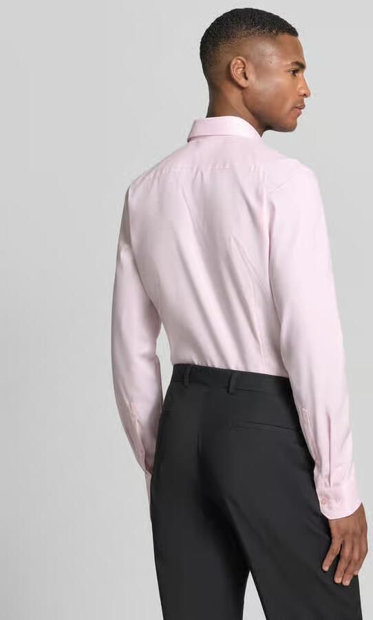 OLYMP No. Six Slim fit zakelijk overhemd met Kentkraag - Foto 4