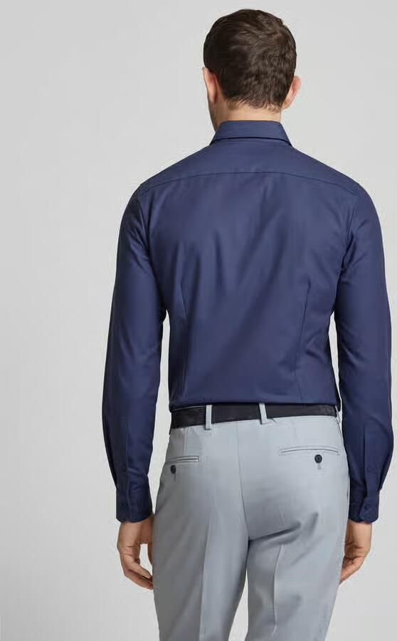 OLYMP No. Six Super Slim Fit businesshemd van twill met stretch-aandeel - Foto 2
