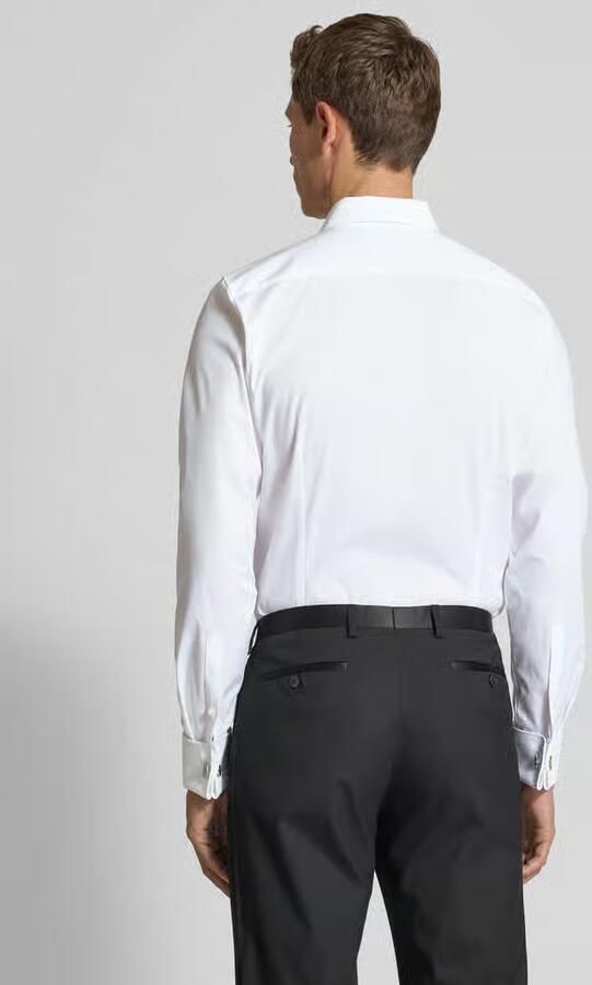 OLYMP Smokingoverhemd No. Six super slim Omslagmanchetten verborgen knoopsluiting - Foto 10