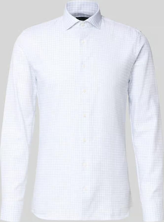 OLYMP No. Six Super slim fit zakelijk hemd met kentkraag - Foto 2