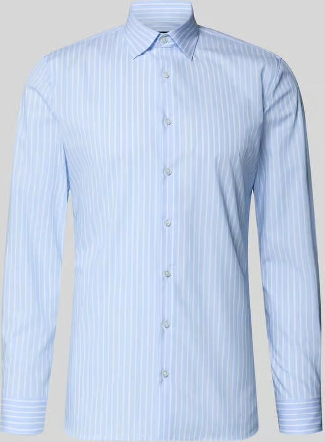OLYMP No. Six Super slim fit zakelijk hemd met kentkraag - Foto 2