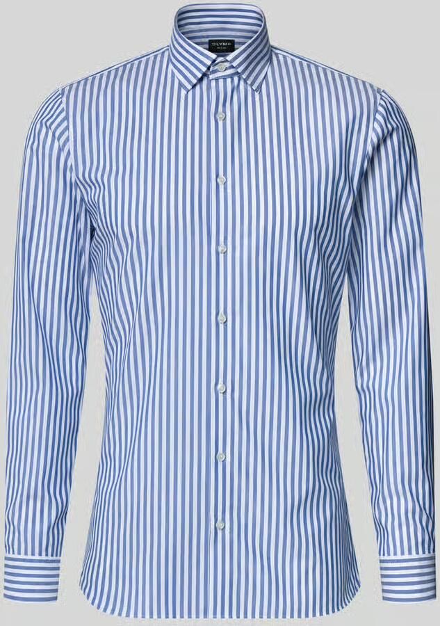 OLYMP No. Six Super slim fit zakelijk hemd met kentkraag - Foto 2