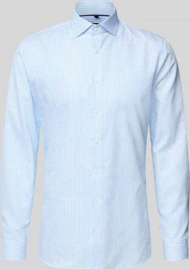 OLYMP Overhemd met lange mouwen No 6 six gestreept zakelijk overhemd super slim fit royal kentkraag - Foto 7