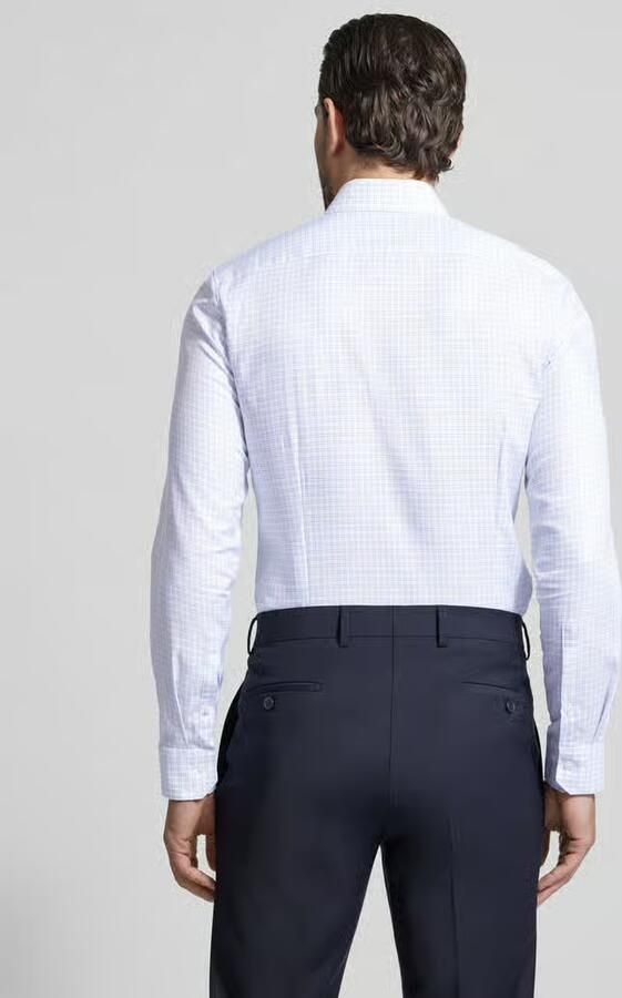 OLYMP No. Six Super slim fit zakelijk hemd met kentkraag