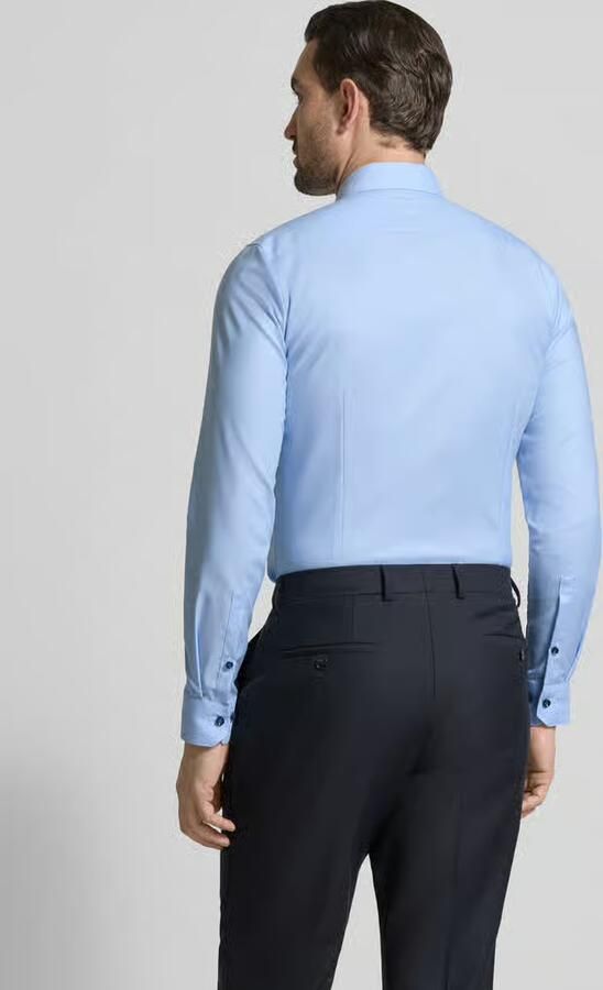OLYMP No. Six Super slim fit zakelijk hemd met kentkraag - Foto 2
