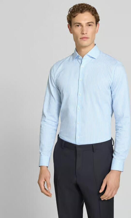 OLYMP Overhemd met lange mouwen No 6 six gestreept zakelijk overhemd super slim fit royal kentkraag - Foto 11