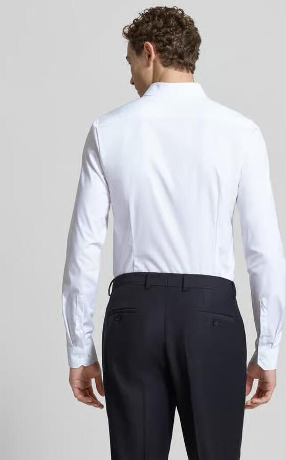 OLYMP No. Six Super slim fit zakelijk overhemd met extra lange mouwen model 'URBAN KENT' - Foto 4
