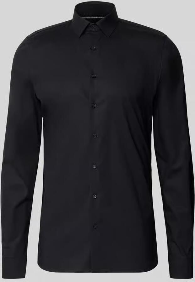 OLYMP No. Six Super slim fit zakelijk overhemd met extra lange mouwen model 'URBAN KENT'