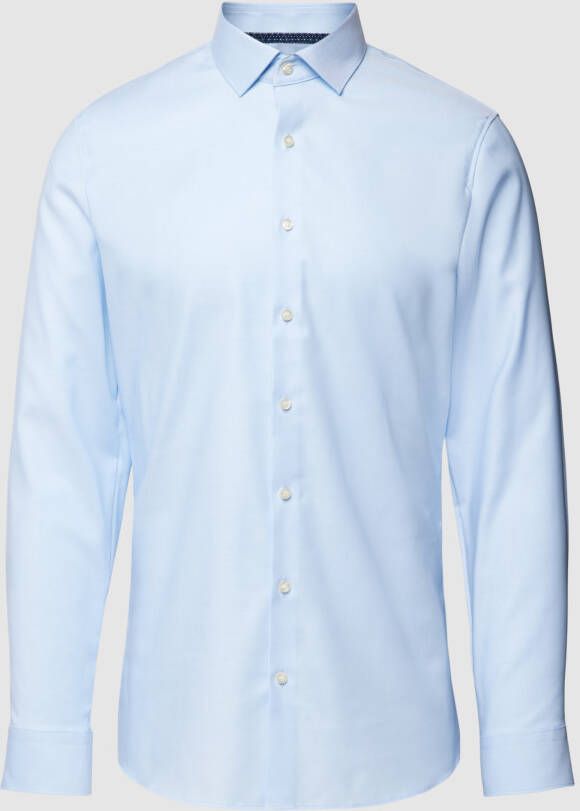 OLYMP No. Six Super slim fit zakelijk overhemd met kentkraag